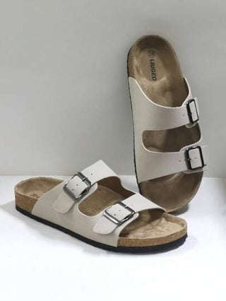 صنادل عصرية بنعل من الفلين الناعم، نعل داخلي مريح، صنادل مرتدية بدون ربط، صنادل للمشي في الشاطئ والخارج الصيفي، أحذية مشتركة للأزواج