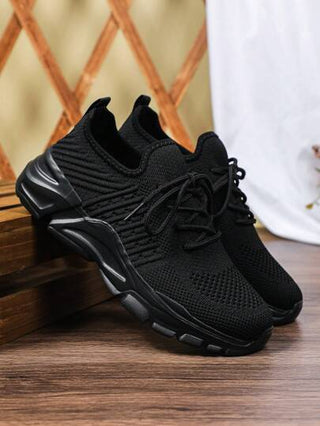 أحذية جوارب خفيفة الوزن ناعمة سهلة الارتداء للرجال، أحذية رياضية متعددة الاستخدامات للمشي بطراز عصري وكاجوال