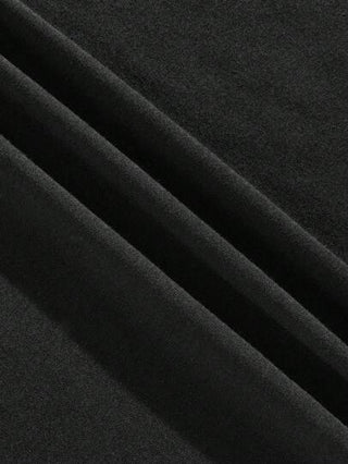 Manfinity Joysei قميص تي شيرت كاجوال بياقة طاقم وأكمام قصيرة للرجال، بطبعة حرف كاليفورنيا بألوان متباينة، مناسب للمناسبات الكاجوال والتجمعات والهدايا المثالية للأزواج والعائلات