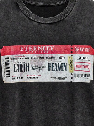 1 قطعة تي شيرت رجالي بياقة مستديرة وأكمام قصيرة، مصنوع بتقنية الغسيل بالثلج، قطن، برسمة جرافيك، هدية مناسبة للمهرجانات