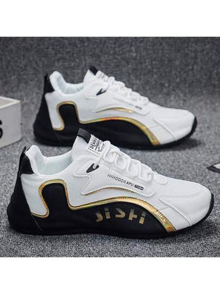 أحذية رياضية رجالية مريحة من الشبك المنفذ للهواء، أحذية رياضية مضادة للانزلاق وماصة للصدمات، مناسبة للأنشطة الخارجية