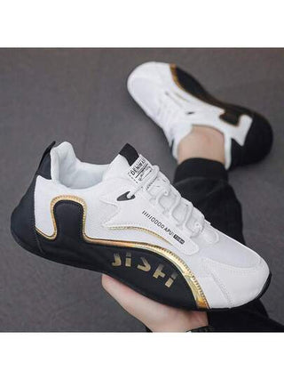 أحذية رياضية رجالية مريحة من الشبك المنفذ للهواء، أحذية رياضية مضادة للانزلاق وماصة للصدمات، مناسبة للأنشطة الخارجية