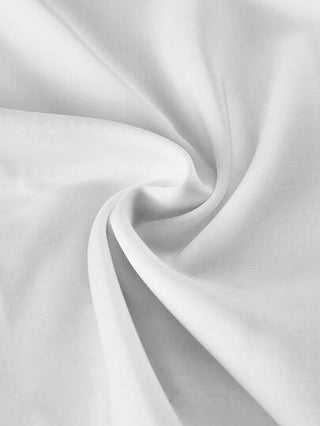 EZwear 4 قطع/مجموعة تيشيرت نسائي بأكمام قصيرة وياقة مستديرة ضيق، ذو لون أحادي مناسب للصيف
