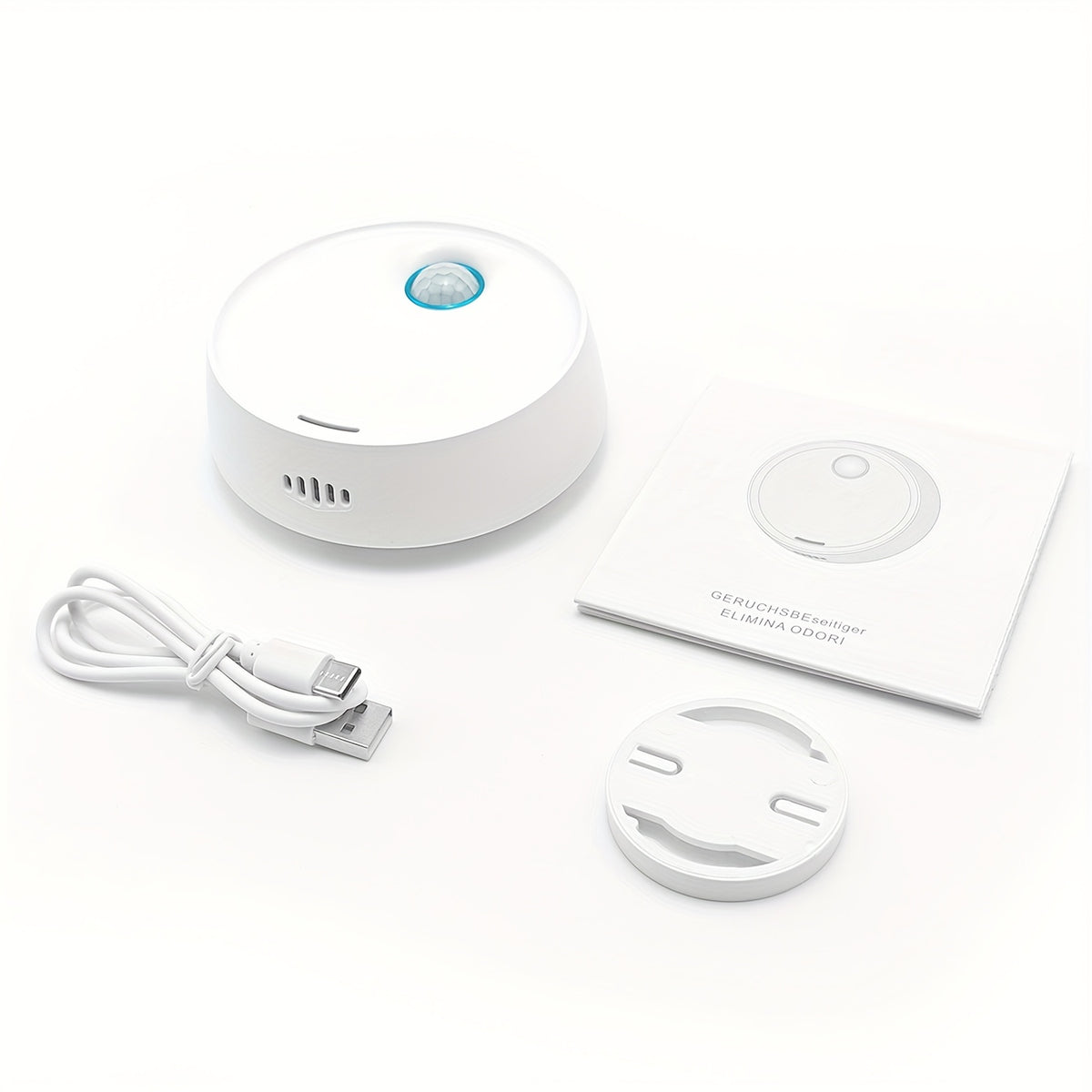 1 قطعة، مزيل روائح فضلات القطط الذكي، مثالي لصناديق الفضلات، سجاد الحيوانات الأليفة، الحمامات، الخزانات، رفوف الأحذية والمساحات الصغيرة. يزيل الروائح النتاجة من صناديق الفضلات! (أبيض)