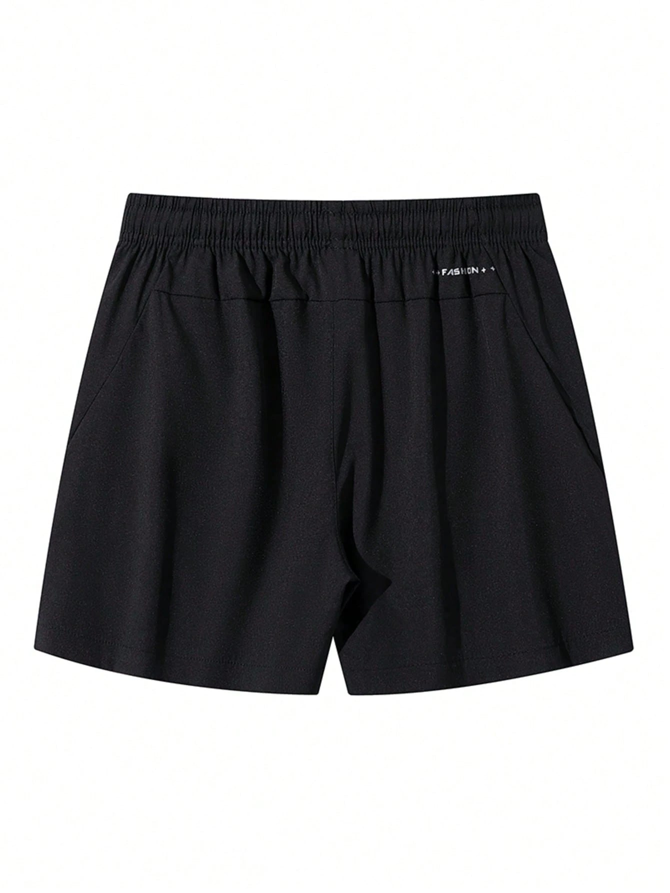 1 قطعة شورت رياضي بمقاسات عادية بخصر مرن للرجال