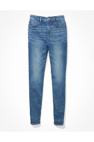 AE Ne(x)t Level Curvy عالية الخصر - قطع American Eagle