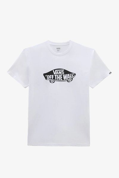 تي شيرت رجالي أبيض - Wall Board Vn000fsbwht1 VANS