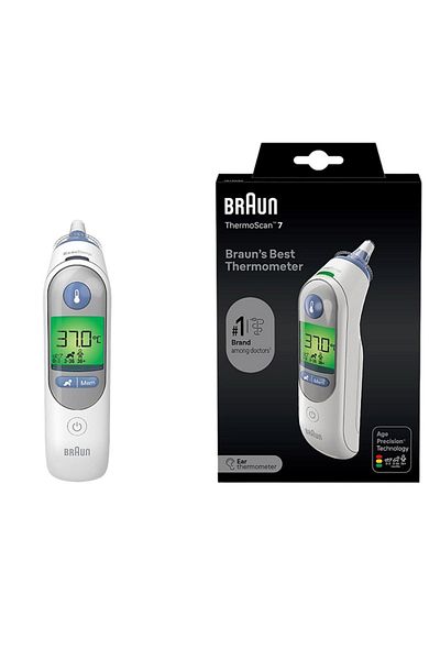 ترمومتر الأذن متعدد الوظائف Thermoscan 7 With Age Precision - Irt6520 BRAUN