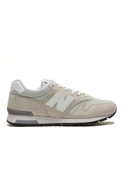 حذاء رياضي كاجوال للنساء من Classics WL565 باللون الأبيض والرمادي New Balance