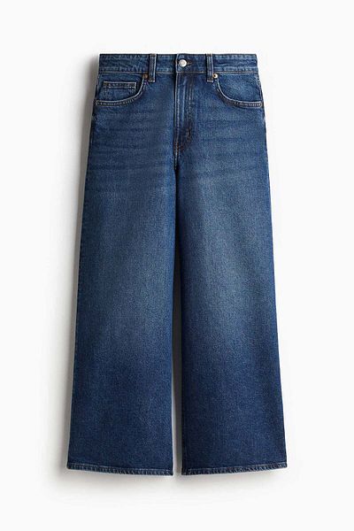 جينز واسع
