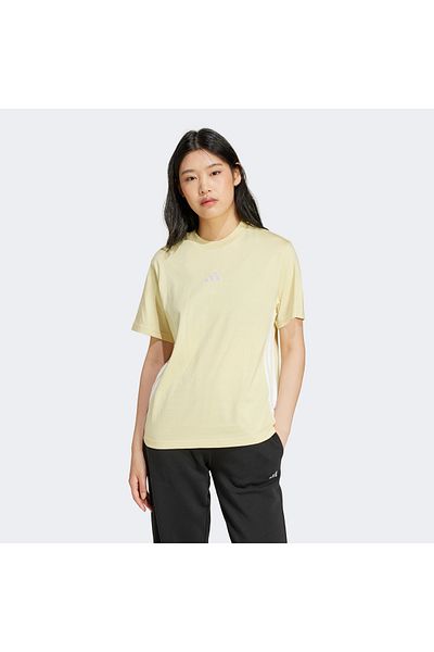 تي شيرت قطني من Essentials مكون من 3 خطوط