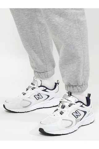 حذاء رياضي Lıfestyle ML408 باللون الأبيض للجنسين New Balance