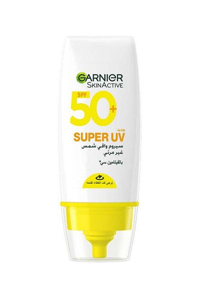 سيروم غارنييه سكين أكتيف سوبر يو في غير المرئي للحماية من الشمس، 30 مل، عامل حماية من الشمس 50، PA++++ L'oreal