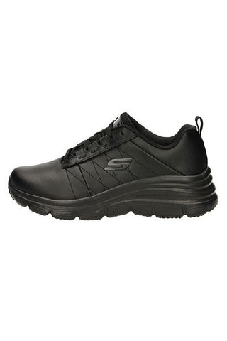 حذاء رياضي نسائي أسود من Fit-Effortless149473 BBK Skechers