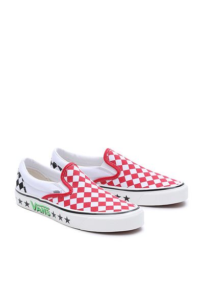 حذاء رياضي Ua Classic Slip-On 98 Dx أحمر/أبيض للجنسين VANS