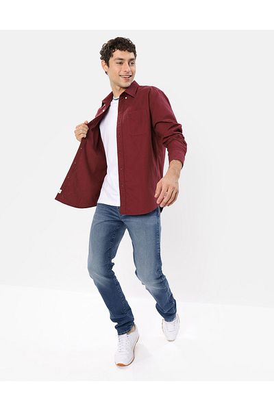 قميص رجالي أحمر كلاريت U-5153-2365 American Eagle