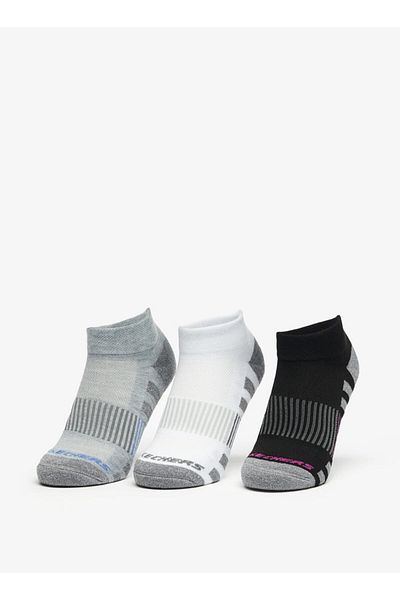 جوارب رياضية طويلة من قماش تيري للنساء - S114344-041 Skechers