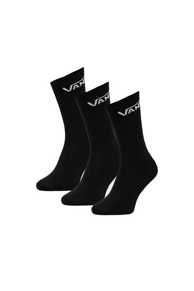 جوارب كلاسيكية طاقم أسود 3 أزواج VANS