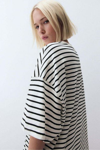 فستان تي شيرت كبير الحجم