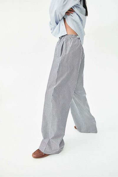 بنطلون قطني برباط