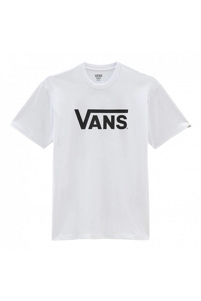 Vn0a7y46 تي شيرت كلاسيكي أبيض للجنسين VANS