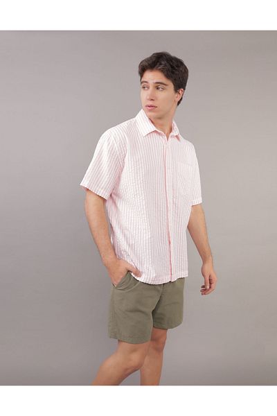 قميص AE Button-Up Poolside U-2154-2552 American Eagle