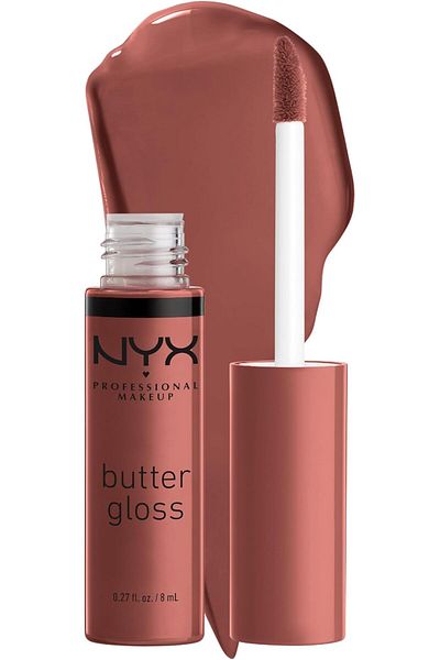 ملمع شفاه غير لاصق من NYX PROFESSIONAL MAKEUP - لون: برالين (لون بيج داكن) L'oreal