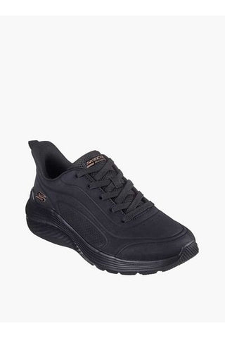 حذاء رياضي نسائي من Skechers مزود بأجزاء معدنية مع رباط للإغلاق - BOBS SQUAD WAVES Skechers