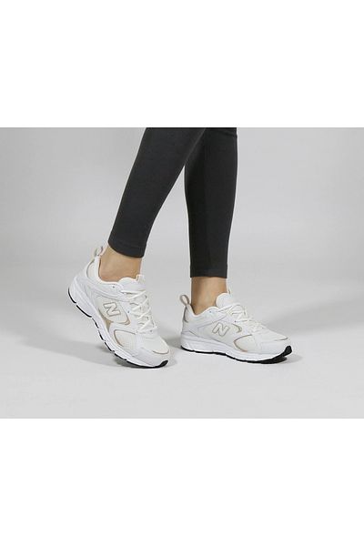 حذاء رياضي كاجوال للسيدات من الذهب الأبيض 408 Lifestyle New Balance