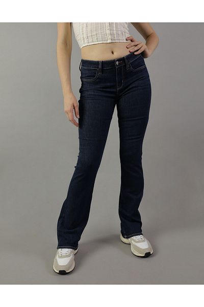 جينز AE Next Level Low-Rise Kick Bootcut U-1437-4541 American Eagle