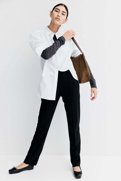 قميص أكسفورد كبير الحجم