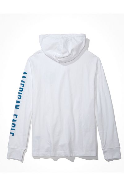 سويت شيرت رجالي أبيض U-1182-2384 American Eagle