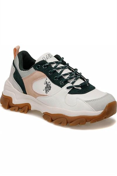 حذاء يو اس بولو تراكي الرياضي الكاجوال للنساء Rs-trackywhite