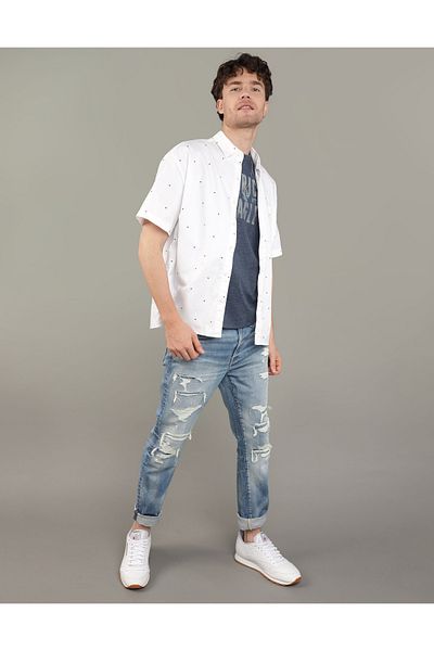 قميص رجالي أصفر U-2154-6206 American Eagle