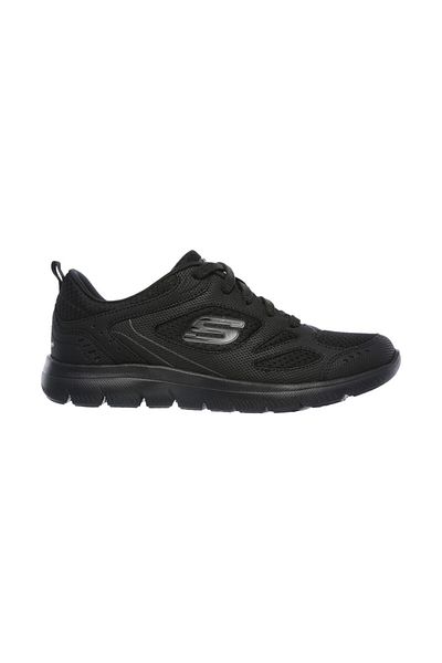 حذاء سوميت نسائي أسود 12982-bbk Skechers