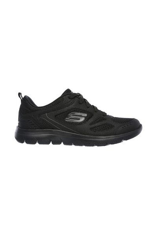 حذاء سوميت نسائي أسود 12982-bbk Skechers