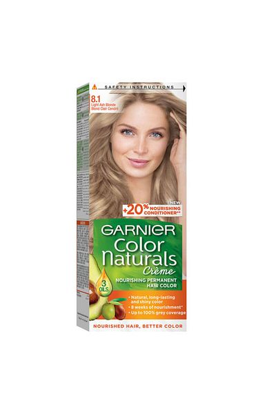 صبغة شعر كولور ناتشورالز 8.1 أشقر رمادي فاتح L'oreal