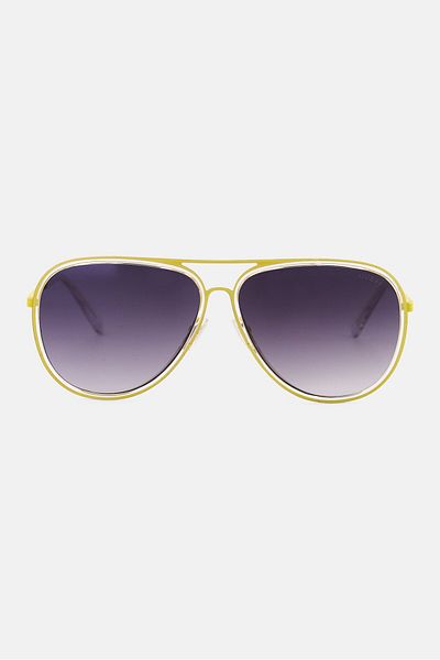 نظارة شمسية أفياتور للرجال GU6982، صفراء