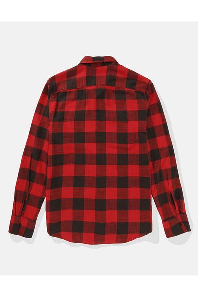 AE Cozy Cabin Flannel - قطع مريح American Eagle
