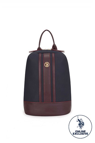 حقيبة ظهر نسائية موديل Us8005 باللون الأزرق الداكن - حصريًا عبر الإنترنت