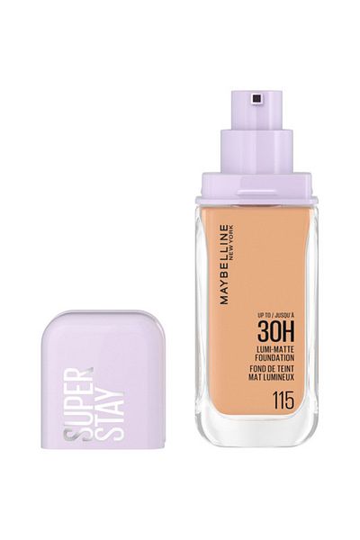 كريم أساس سوبر ستاي لومي مات، تركيبة تدوم 30 ساعة، 115 L'oreal