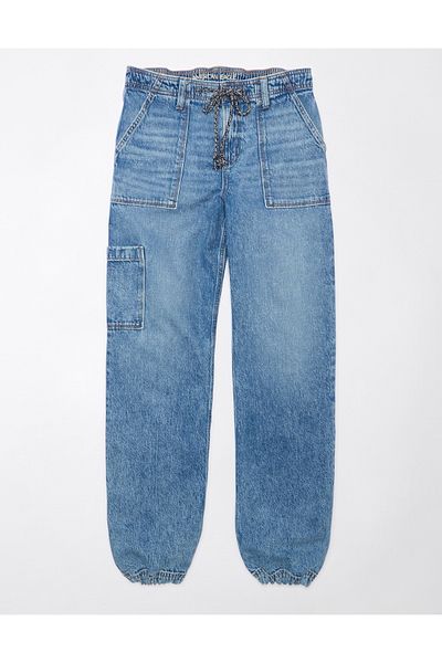 جينز أزرق للنساء/الفتيات U-0437-4954 American Eagle