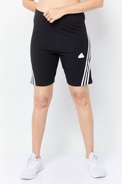 شورت رياضي نسائي للتدريب على ركوب الدراجات النارية، لون أسود