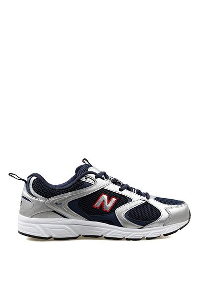 حذاء رجالي ML408NS عصري ومريح باللون الأزرق الداكن والرمادي New Balance