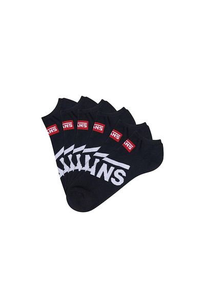 Vn000tlujnh1 Mn No Show 3 جوارب Siyah VANS