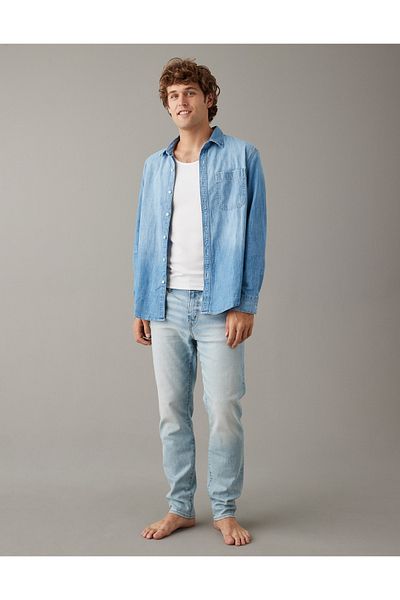 جينز AE AirFlex+ فائق النعومة - مقاس رياضي U-0118-6727-401 American Eagle