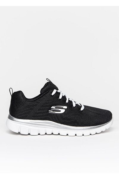 حذاء نسائي أنيق من Lıfestyle 12615-Bkw Skechers