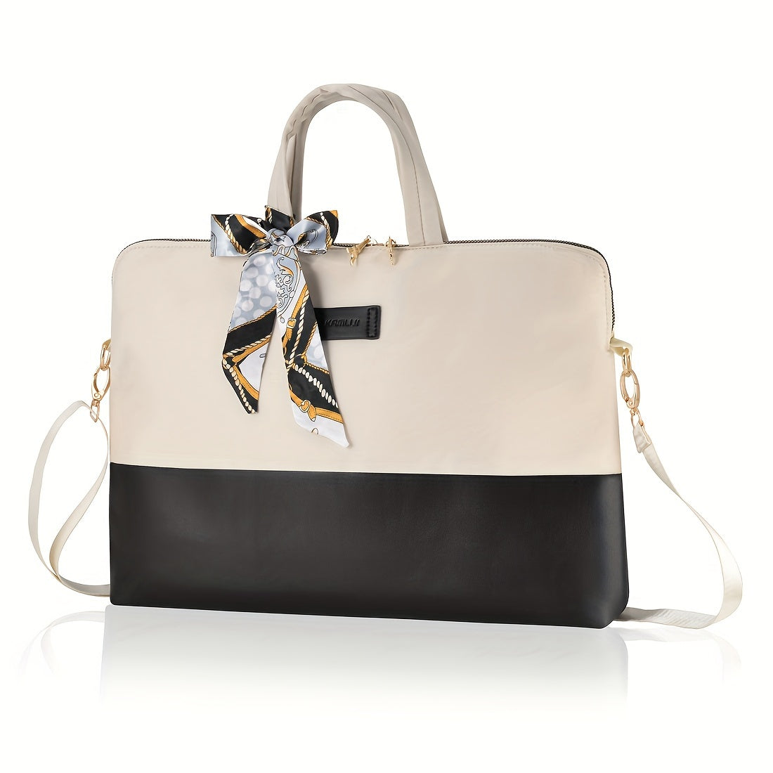 حقيبة كمبيوتر محمول كاملوي للنساء 39.62 سم متوافقة مع أبل ماك بوك إير برو إتش بي ملحقات حمل صغيرة 13 14 حقيبة توت ظهر كيس سفر أساسيات العمل لطيف 15 حافظة كمبيوتر محمول