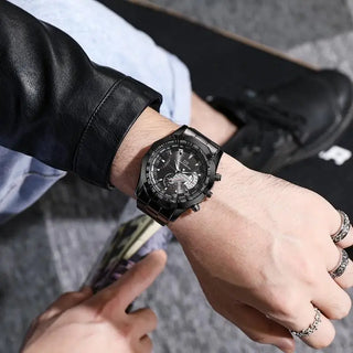 شنطة كروس أنيقة للنساء - 2022 Fashion Leather Man's Wrist Watch B