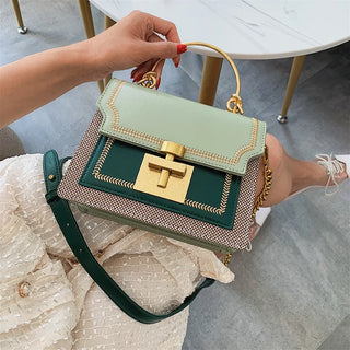 شنطة سهرة كاجوال للنساء - 2022 New Arrival Fashion Bags Brand Gold